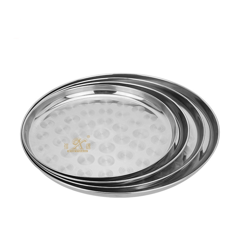 China Manufacture Wholesales stainless steel food tray serving