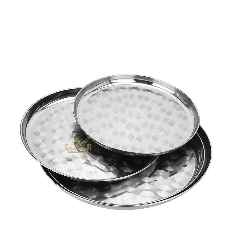 China Manufacture Wholesales stainless steel food tray serving