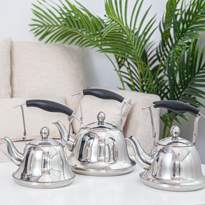 China Factory Direct Selling  Hot selling with good quality goos eneck stainless steel iranian tea kettle with filter