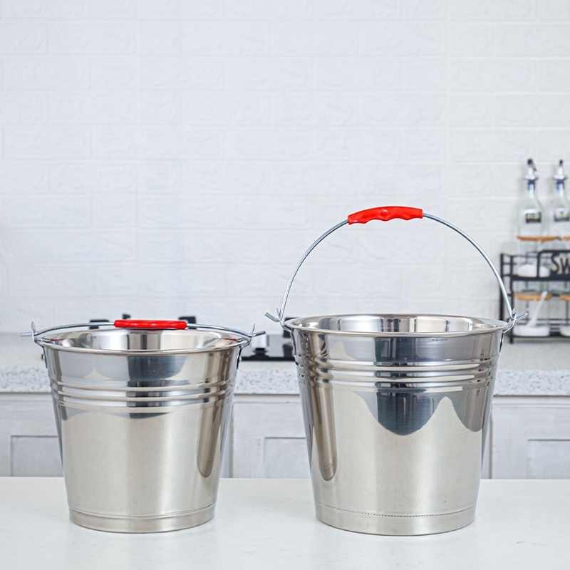 Xinyuan barrel factory wholesale ice bucket led metal bucket with lid bucket handle