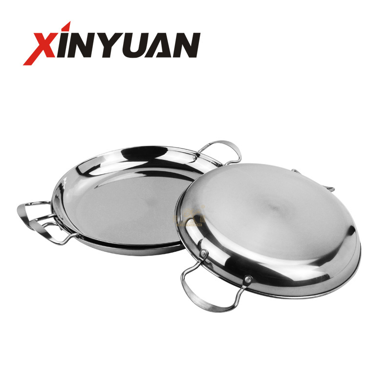 Best selling products wholesale stainless steel pans paella pans