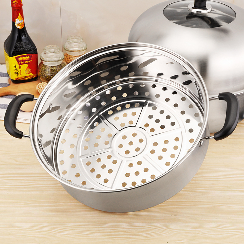 Chef-grade steamer pot high quality food steamer Easy-to-clean stainless steel steamer set