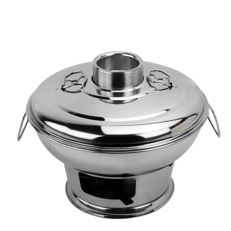 Thailand stainless steel sukiyaki alcohol hot heating pot