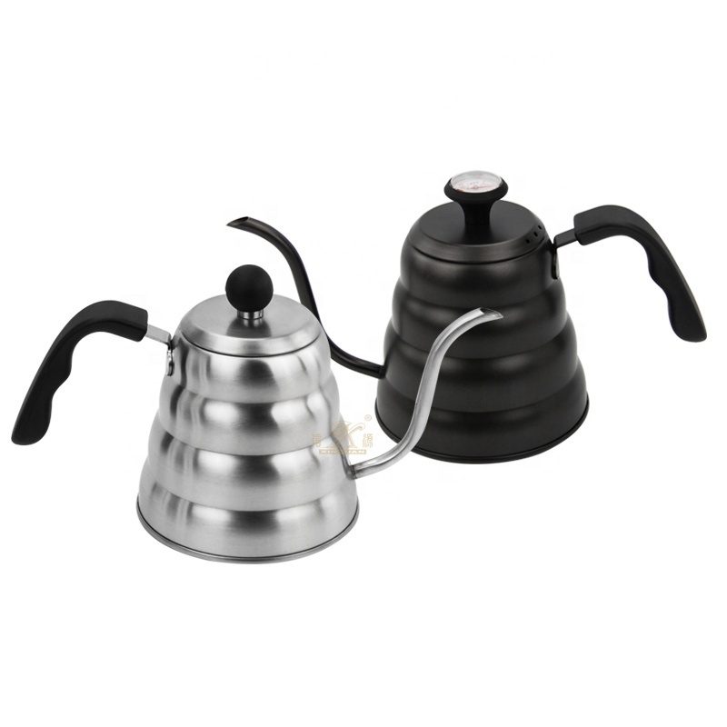 High-Grade Gift 1.2L Stainless Steel Coffee Kteelt Dripper Thermometer Gooseneck Tea COFFEE kettle