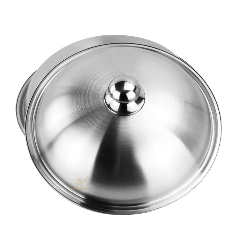 Stainless Steel Pot Lids with Heat Resistant FT-02715-C