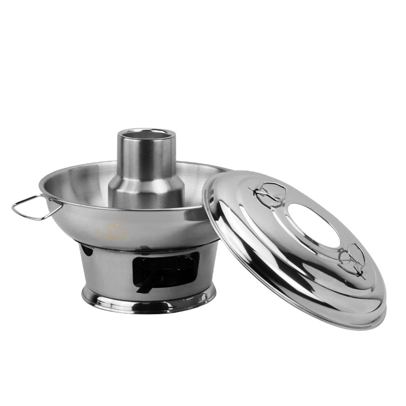 Thailand stainless steel sukiyaki alcohol hot heating pot