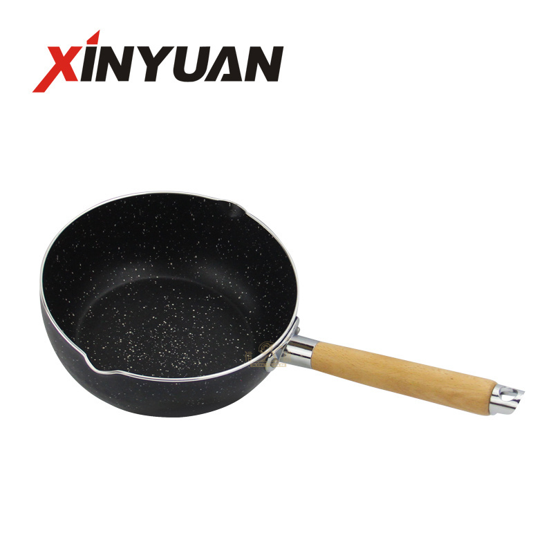 Stainless Steel Saucepan with Single Handle FT-01613