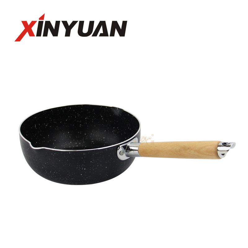 Stainless Steel Saucepan with Single Handle FT-01613