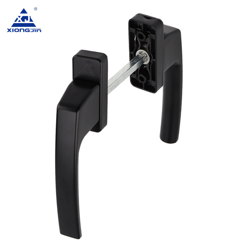 Hot Sale aluminum double hold handle knob and key for Upvc doors Multi-point door handle