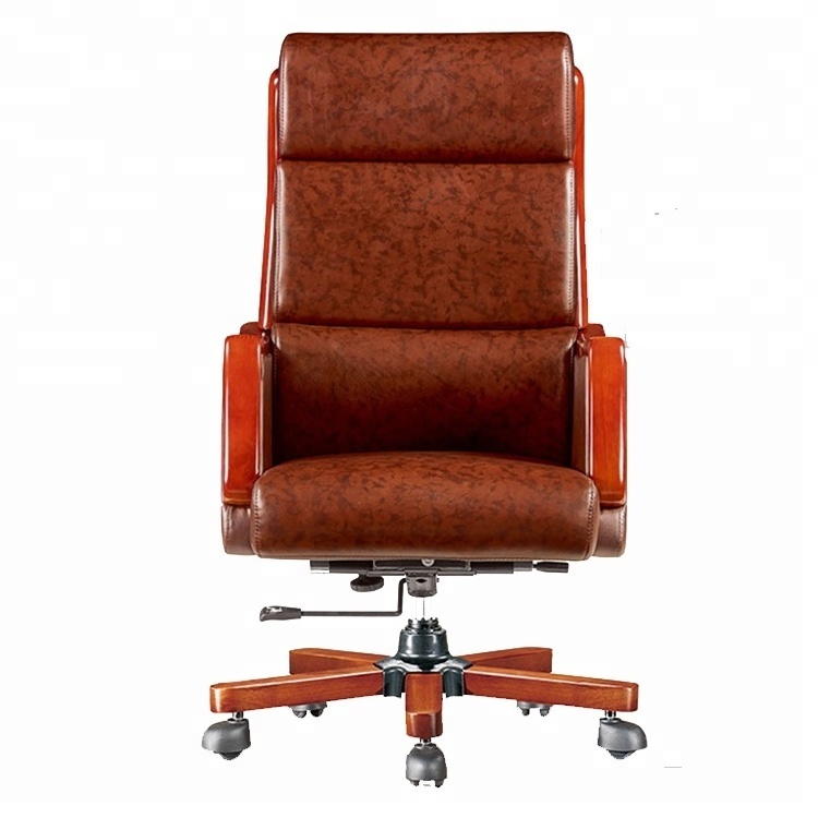 big and tall leather boss manager presidential executive office chair