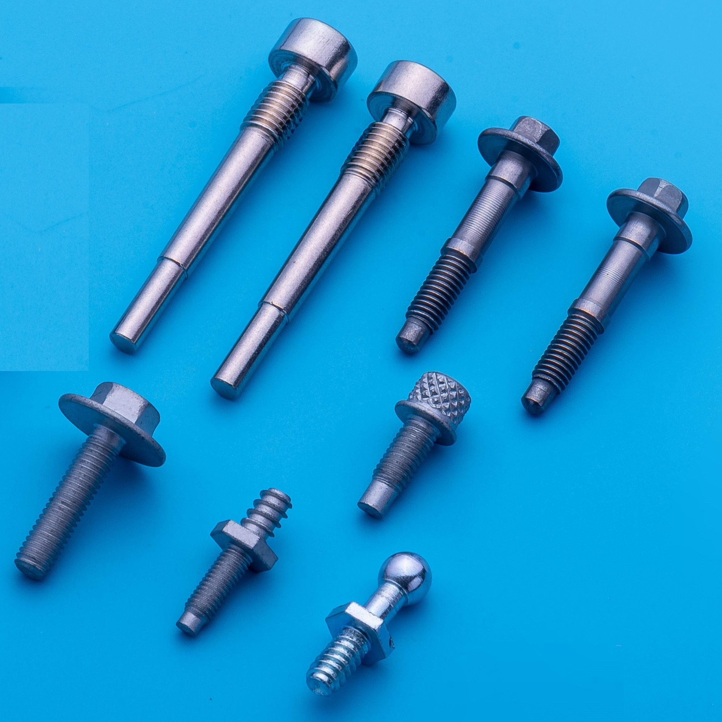 Auto Fastener Hex Bolt and Nut M6 M8 M10  M12 Stainless Steel Screw Carbon Steel Galvanized Bolt Screw