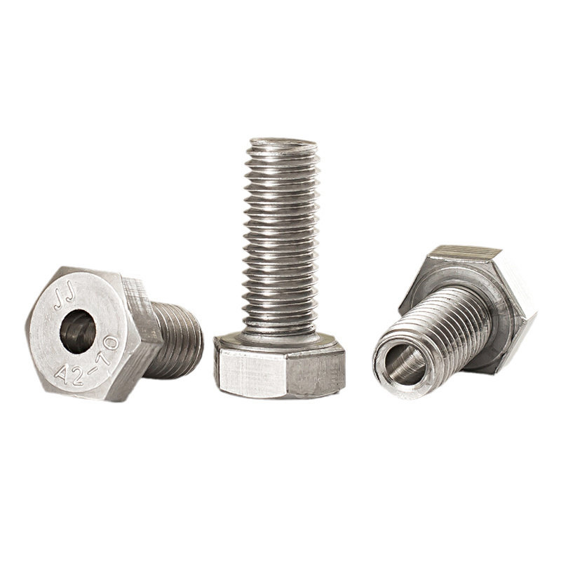 Stainless Steel M3 M6 M8 Allen Hollow screws Hexagonal Socket Screw Allen Hole Bolt