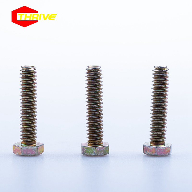 Auto Fastener Hex Bolt and Nut M6 M8 M10  M12 Stainless Steel Screw Carbon Steel Galvanized Bolt Screw