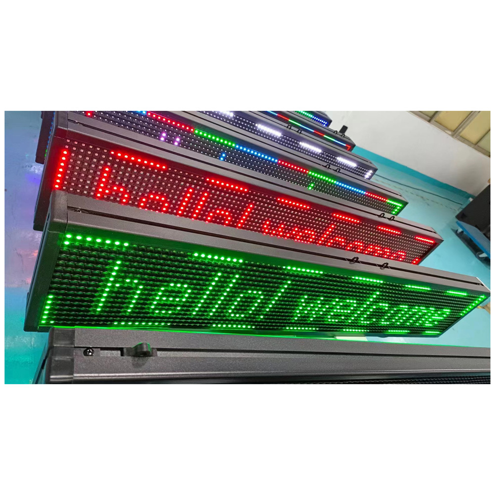 High quality P10 rgb SMD2727 full color led signs electronic signs,led display sign