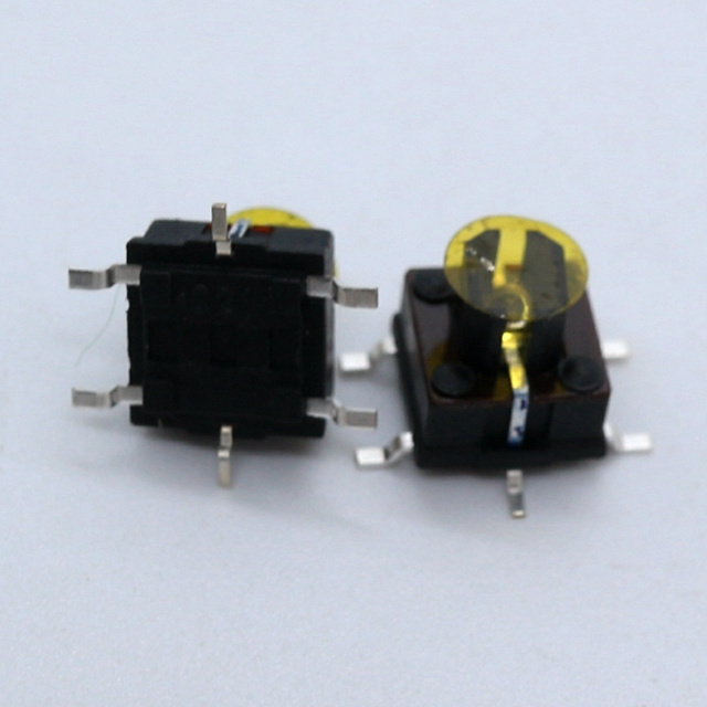 smd thin 6.2*6.2 micro tact smt tact switch LED 6x6mm micro push button switch 4 pin DIP tactile switch