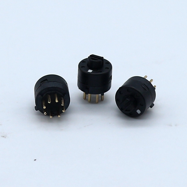 Customized 1pin - 8pin Rotary Cam Switch 8pin Rotary Switch On-Off Rotary Switch