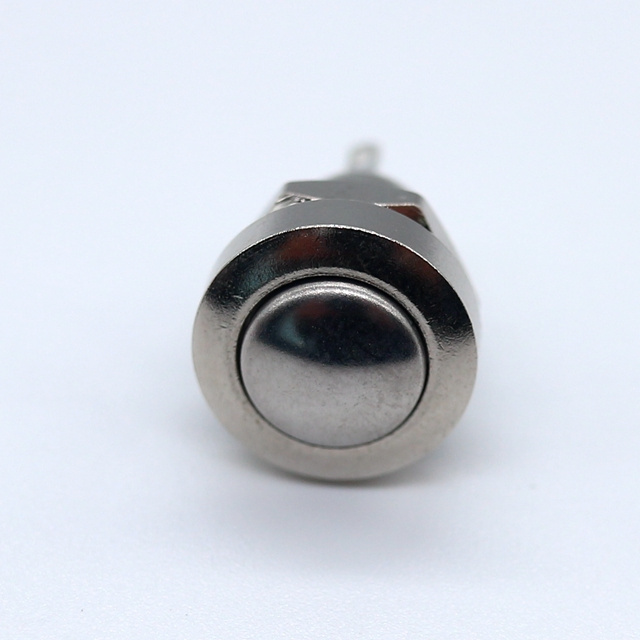 8mm 12Mm 16Mm 19Mm 22Mm  30mm Round Waterproof Ip67 Metal Push Button Momentary Latching Switch  for kitchen hood