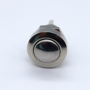 8mm 12Mm 16Mm 19Mm 22Mm  30mm Round Waterproof Ip67 Metal Push Button Momentary Latching Switch  for kitchen hood