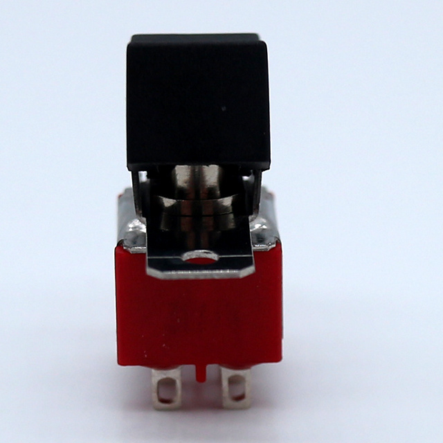 16A 125V / 12A 250V /10A 250V on off rocker switch 6 pin with LED lamp illumination Round rocker switch