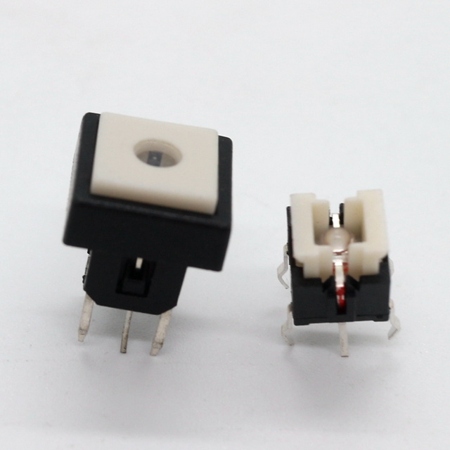 LED 4pin Tach switch Micro Push Button Tact Switch Reset Mini Leaf Switch SMD DIP Push Button with light