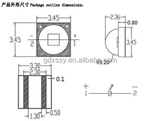 Power High 1W 2W 3W 4W 940nm Vcsel 850 nm Vcsel Laser Diode