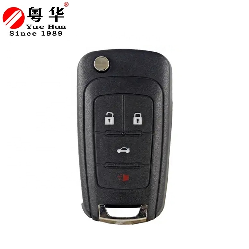 4 Buttons Flip Smart Car Key Fob Remote Key Cover For Chevrolet Cruze Camaro Verano Encore Sonic Terrain Malibu Impala Equinox