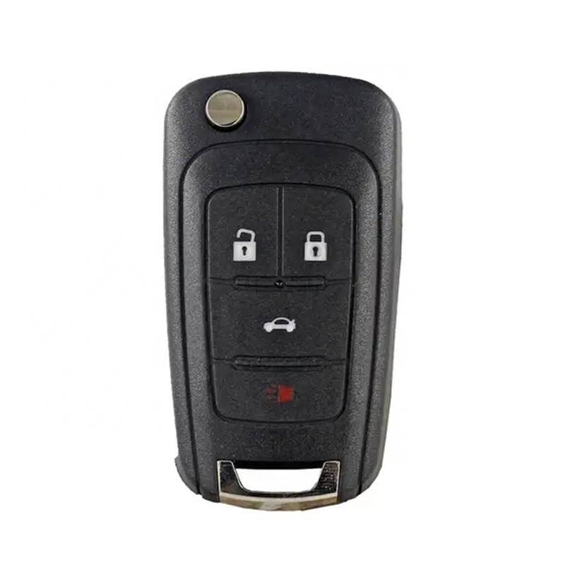 4 Buttons Flip Smart Car Key Fob Remote Key Cover For Chevrolet Cruze Camaro Verano Encore Sonic Terrain Malibu Impala Equinox