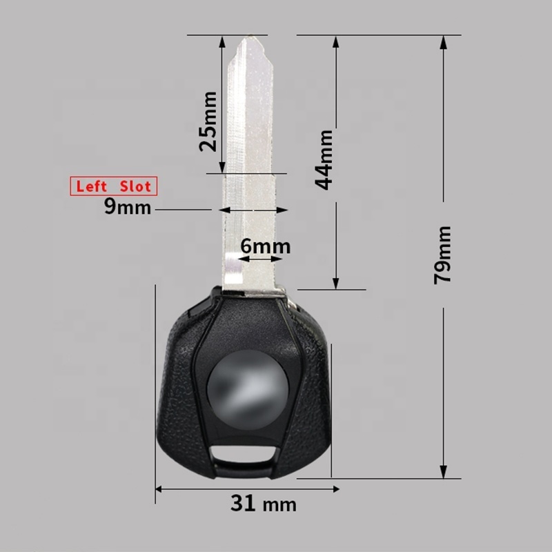 Motorcycle Uncut Blade Key Blank  Replacement Ignition Key for Honda CBR250 VT250 VTR250 CB250 Jade Hornet CBR400 CB400 SF CB-1