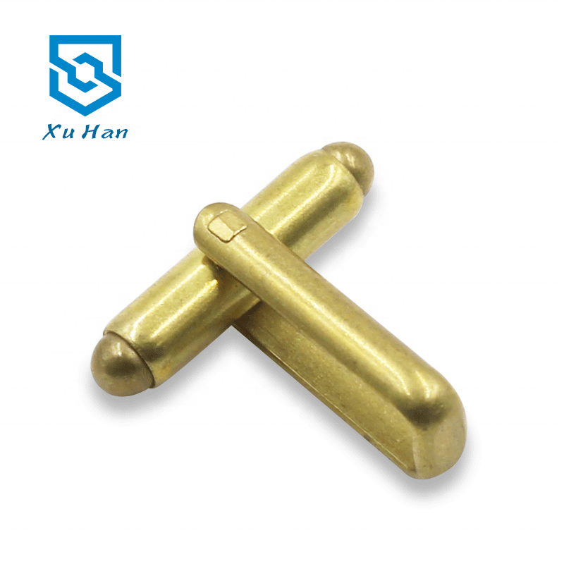 Hot sale high quality Hardware fittings simple brass cufflink back