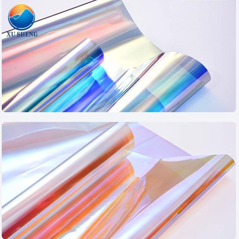 Rainbow Color Rainbow Mirror Protective Film Iridescent Rainbow Film Transparent Film