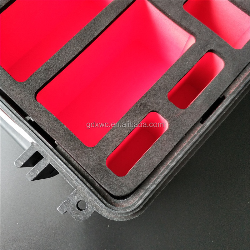 custom foam insert mixed color foam inserts case eva foam insert for tool case