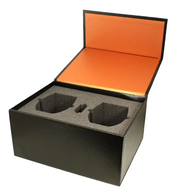 Custom Rigid Boxes With Printed Logo And Foam Insert For Gift Packing