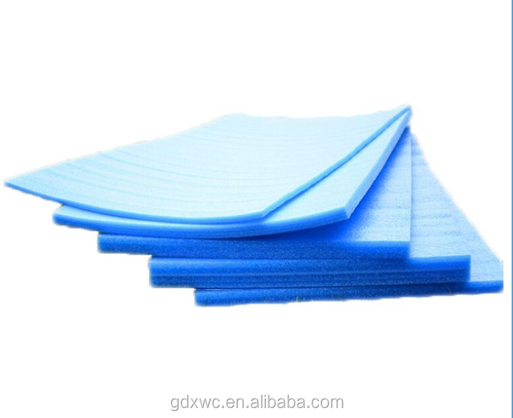 white 0.8mm 1mm 2mm 3mm epe foam sheet roll 1/8