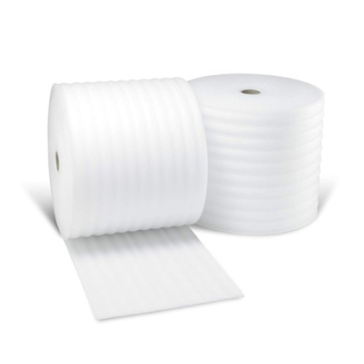 Cheap White EPE Packing Foam Roll 2mm