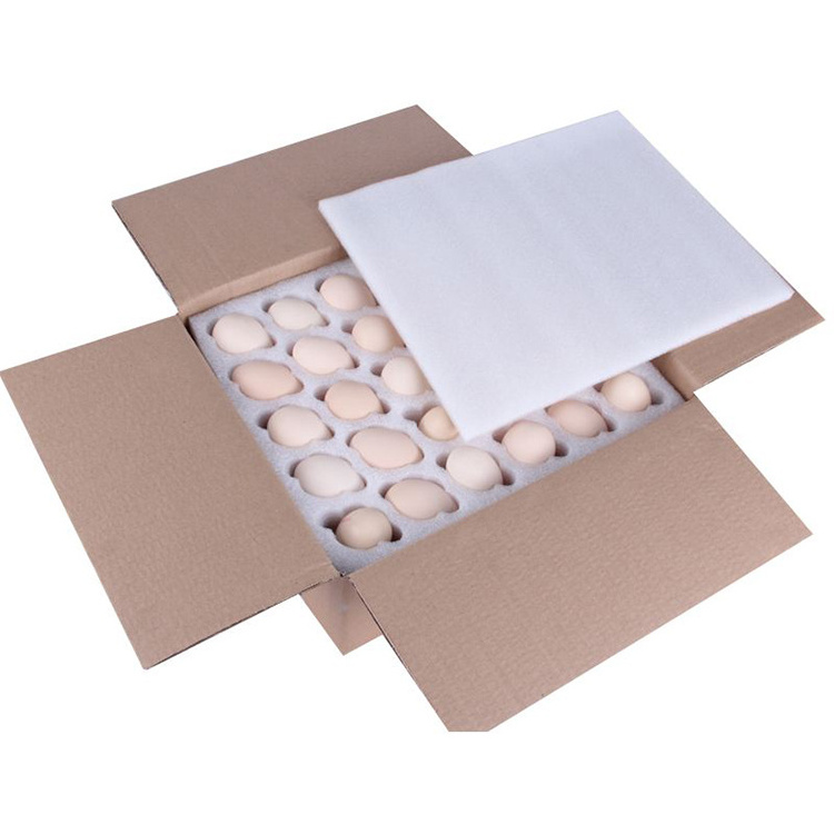 New Design EPE Foam Tray Sheet Style Packaging Foam for Egg Packing Material Protective & Cushioning Material Egg Foam Tray