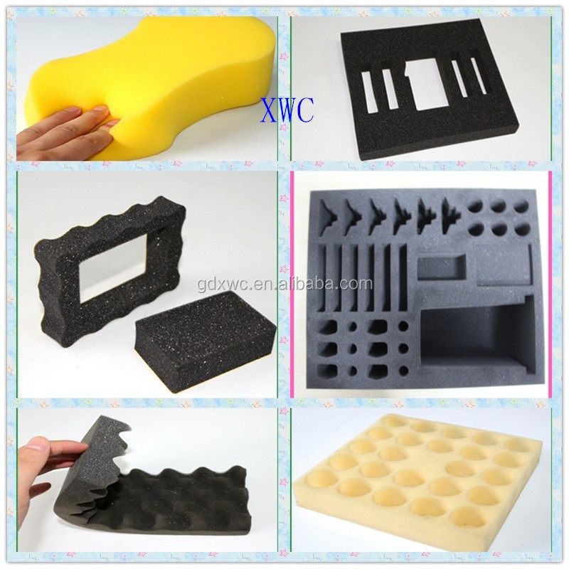 Cheap Price High Density Polyurethane Sponge Foam Sheet Shape Packaging Custom Box Sponge Die Cutting Foam Insert