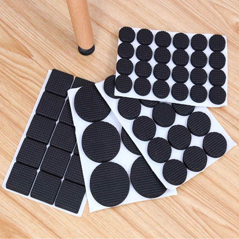 Self Adhesive Non slip Mat Sticky Pads Anti Slip EVA Foam Furniture Leg Feet Rug Felt Pads Cover Table Feet Furniture Pads