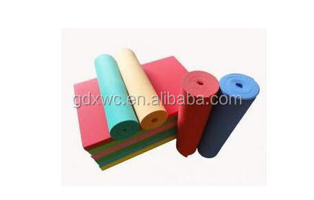 3mm black eva roll durable eva foam sheet roll large size foam roll