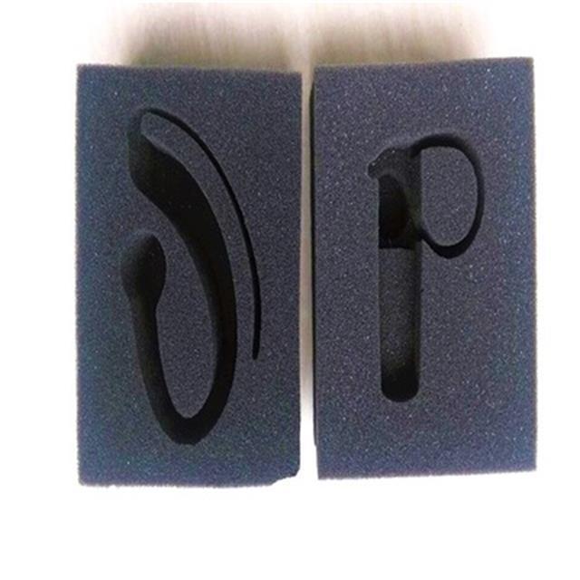 Customized packaging large headphone Sponge EVA foam insert for case packing foam lining