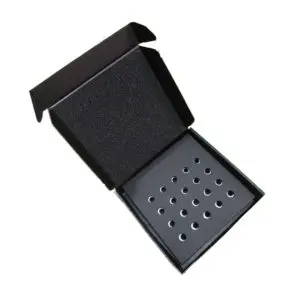 Custom Black EVA Tray Insert Keep Products Secure in Gift Box - Foldabox with Foam Insert 15-20 Days Gift & Craft Folders Accept