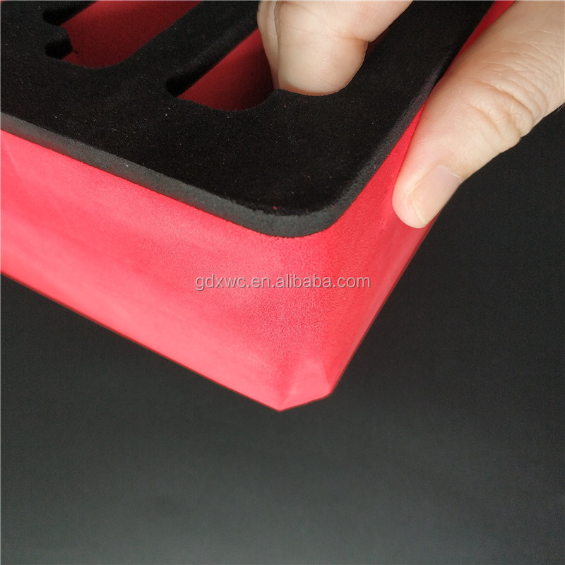 custom foam insert mixed color foam inserts case eva foam insert for tool case