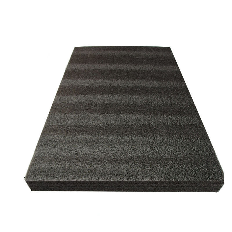 Black EPE pearl cotton sheet foam 10mm/20mm/30mm epe foam sheet for packaging and protective