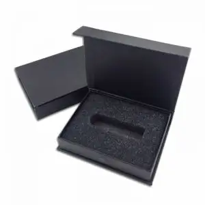 Custom Rigid Boxes With Printed Logo And Foam Insert For Gift Packing