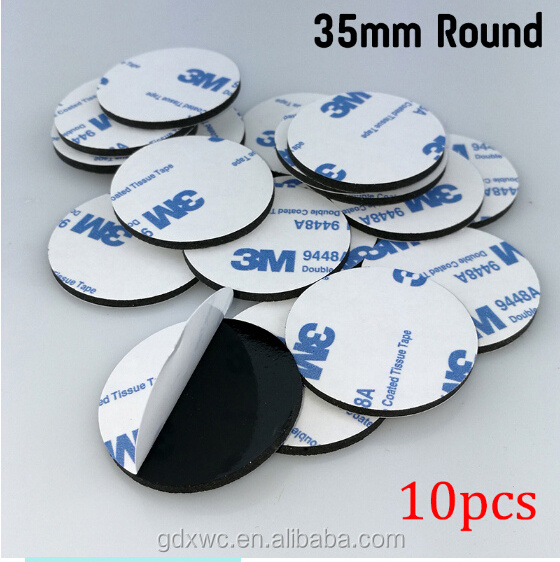 Sticky Custom 1mm 2mm Acrylic Dit Cut Circle Round Square Double Sided Adhesive EVA Foam Sheet Pad Tape