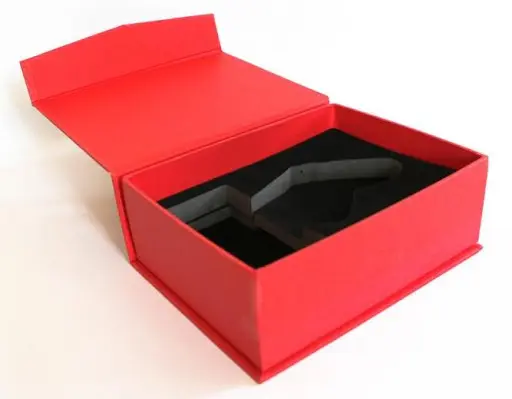 Custom Rigid Boxes With Printed Logo And Foam Insert For Gift Packing