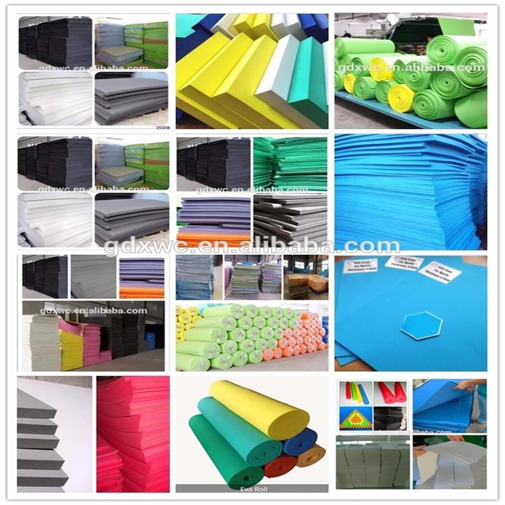 Wholesale Custom Double Color Eva Foam Sheet 5mm Bicolor Foam Insert carving