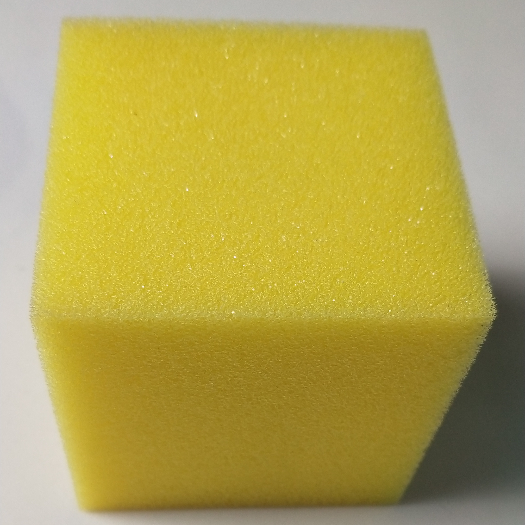 Custom soft sponge foam block red /blue /yellow and other colors