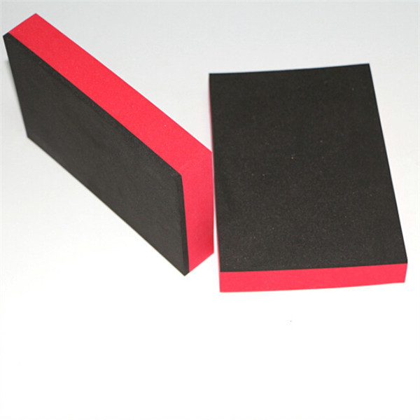 Wholesale Custom Double Color Eva Foam Sheet 5mm Bicolor Foam Insert carving