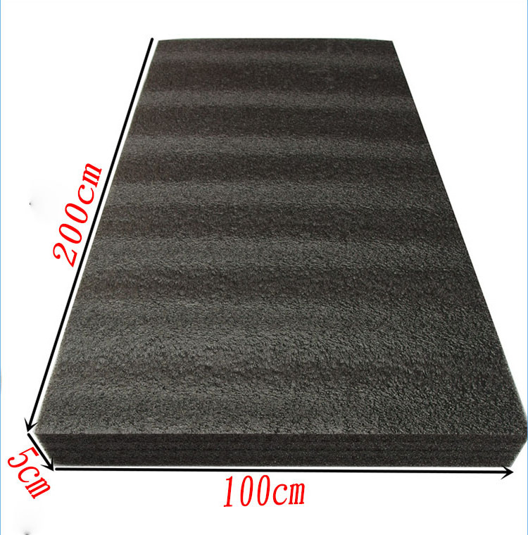 Black EPE pearl cotton sheet foam 10mm/20mm/30mm epe foam sheet for packaging and protective