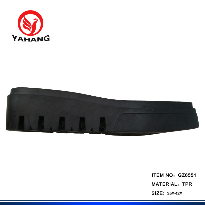 Sole Expert YAHANG ODM&OEM Summer Flip-flops PU outsole Thick Slipper Sandal Soles Custom For Hot Sale Open Toe Sandals